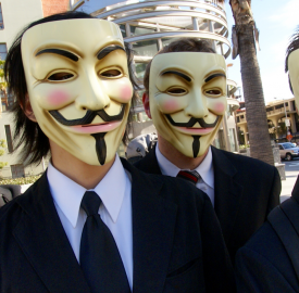 Anonymous : 25 personnes présumées arrêtées