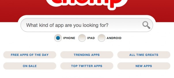 Apple acquiert Chomp, un moteur de recherche d’applications mobile Apple acquiert Chomp, un moteur de recherche d’applications mobile