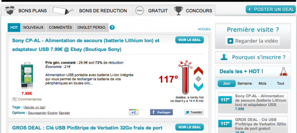 Dealabs, le laboratoire des bons plans Dealabs, le laboratoire des bons plans