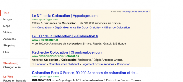 Google : Flèche grise devant les sitelinks inline dans les SERPS Google : Flèche grise devant les sitelinks inline dans les SERPS