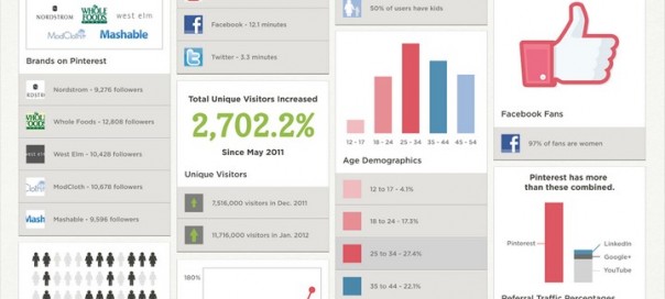 Quelques statistiques sur Pinterest Quelques statistiques sur Pinterest