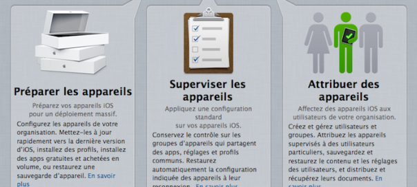 Apple Configurator : Administrer facilement vos iEquipements Apple Configurator : Administrer facilement vos iEquipements