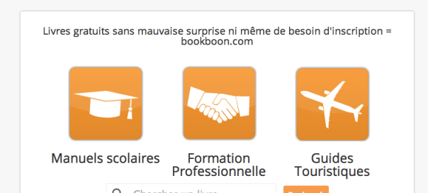 Bookboon.com, un moteur de recherche d’ebooks éducatifs gratuits Bookboon.com, un moteur de recherche d’ebooks éducatifs gratuits