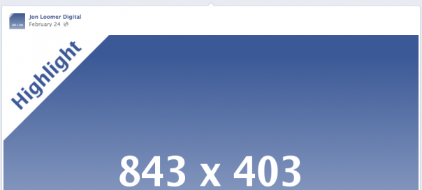 Facebook Timeline : Toutes les mesures des encarts du journal Facebook Timeline : Toutes les mesures des encarts du journal