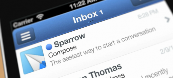 Sparrow for iPhone : Application mobile du client mail Sparrow for iPhone : Application mobile du client mail