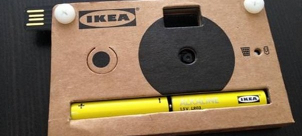 Ikea : Vente d’appareils photos en carton