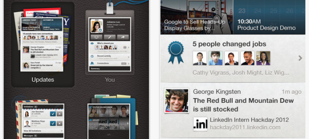 LinkedIn : Lancement de son application iPad
