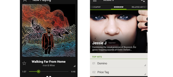 Spotify : Nouvelle application Android dévoilée Spotify : Nouvelle application Android dévoilée