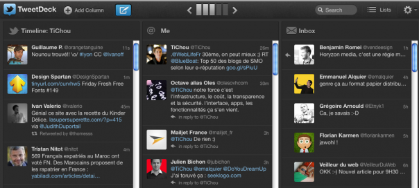 TweetDeck Web : Firefox supporté par le client Twitter