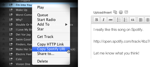 WordPress.com : Spotify, Rdio et GitHub dans les articles WordPress.com : Spotify, Rdio et GitHub dans les articles