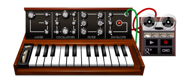 Google : Le synthétiseur de Robert Moog en doodle