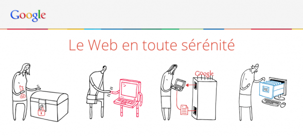 Google : Le web en toute sérénité, pour sensibiliser les internautes