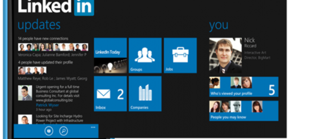 Windows Phone : L’application LinkedIn débarque !