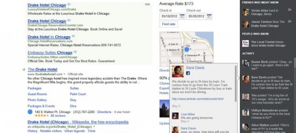 Bing : Recherche sociale avec Facebook et Twitter