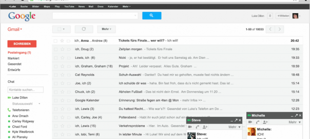 Gmail : La messagerie est disponible en Allemagne