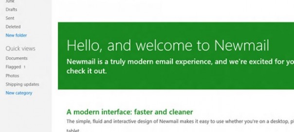 Newmail : Le Hotmail au format Metro
