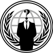 Anonymous : Logo et slogan déposés à l&rsquo;INPI