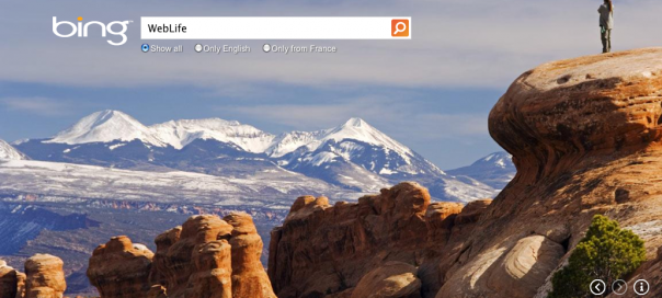 Bing : Nouvelle interface utilisateur pour le moteur