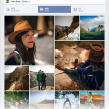 Facebook : Interface des albums photos revue