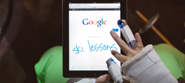 Google : Ecriture manuscrite pour la version mobile