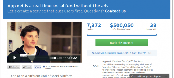 App.net : Une alternative à Twitter sans pub lève plus de 600 000 dollars