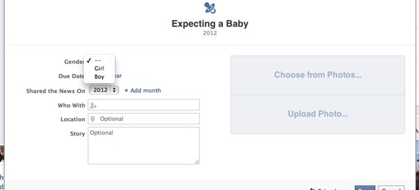 Facebook : Quand comptez-vous avoir des enfants ?