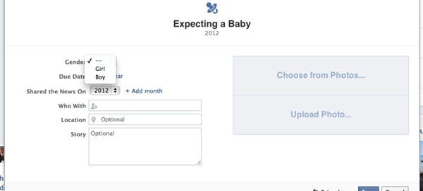 Facebook : Quand comptez-vous avoir des enfants ?