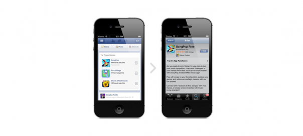 Facebook : Nouvelles publicités mobiles pour applications