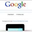 Google : Une publicité animée sur sa page d&rsquo;accueil