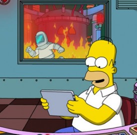 Wou pinaise, les Simpsons débarquent sur iPad !