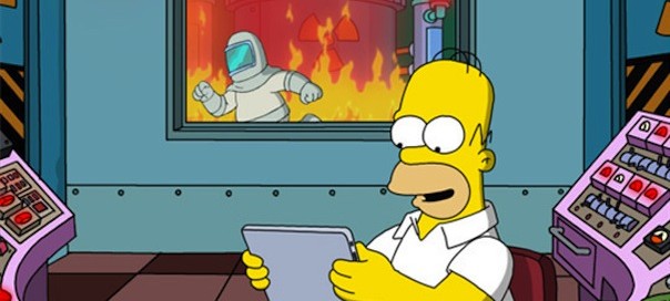 Wou pinaise, les Simpson débarquent sur iPad !