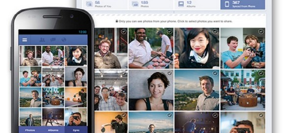Facebook Android : Synchronisation des photos automatique