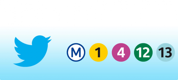RATP : Info trafic en temps réel sur Twitter