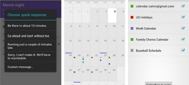 Android : Google Calendrier débarque enfin !