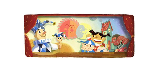 Google : Journée mondiale de l’enfance en doodle