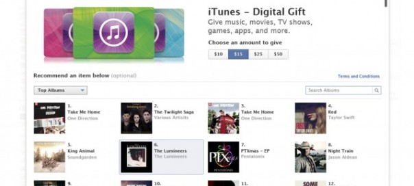 Facebook : Offrez des crédits iTunes comme cadeau