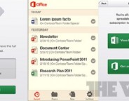 Office 2013 : Les premiers aperçus de l&rsquo;application iOS