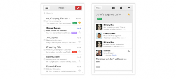 Gmail iOS : Une nouvelle version survitaminée Gmail iOS : Une nouvelle version survitaminée