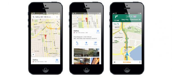Google Maps pour iPhone : L’application est disponible