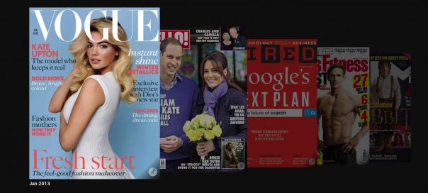 Google Play : Magazines électroniques au Royaume-Uni