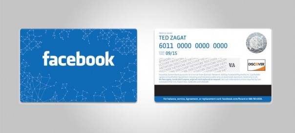 Facebook Card : La carte cadeau rechargeable du réseau social