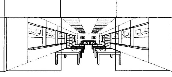 Apple Store : Design intérieur protégé par brevet
