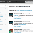 Twitter : Résultats de recherche au-delà de la semaine