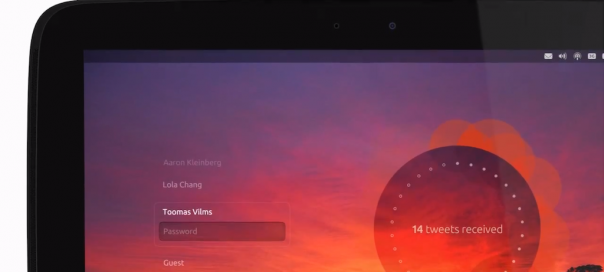 Ubuntu : Déclinaison pour tablettes présentée en vidéo