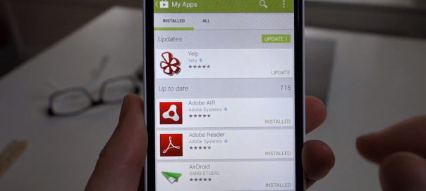 Google Play : Le store passe en version 4 sur mobiles