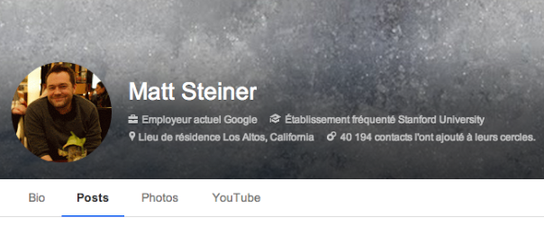 Google+ : Les GIF animés en photo de profil acceptés