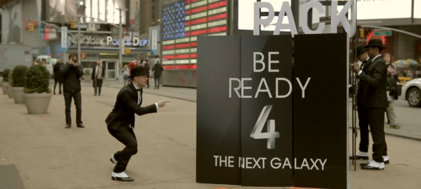 Samsung Galaxy S4 : Flash Mob de promotion à New York