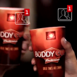 Facebook : Le verre social par Budweiser, santé !
