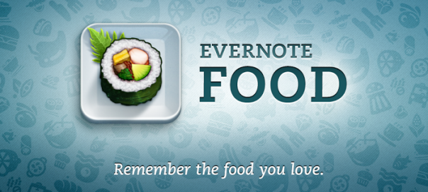 Evernote Food : Ses plats préférés dans une app mobile
