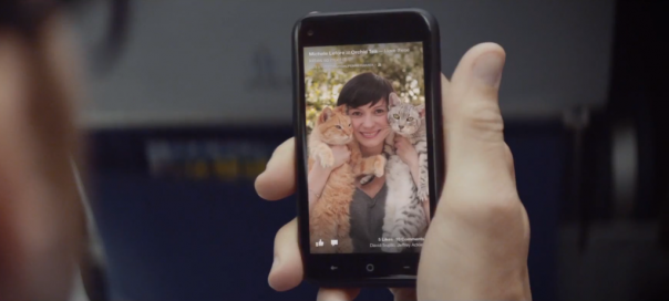 Facebook Home : Publicité vidéo pour l’application mobile